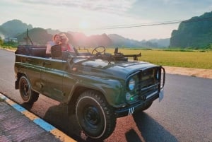 Ninh Binh Sightseeing, Culture, Food & Fun By Army Jeep