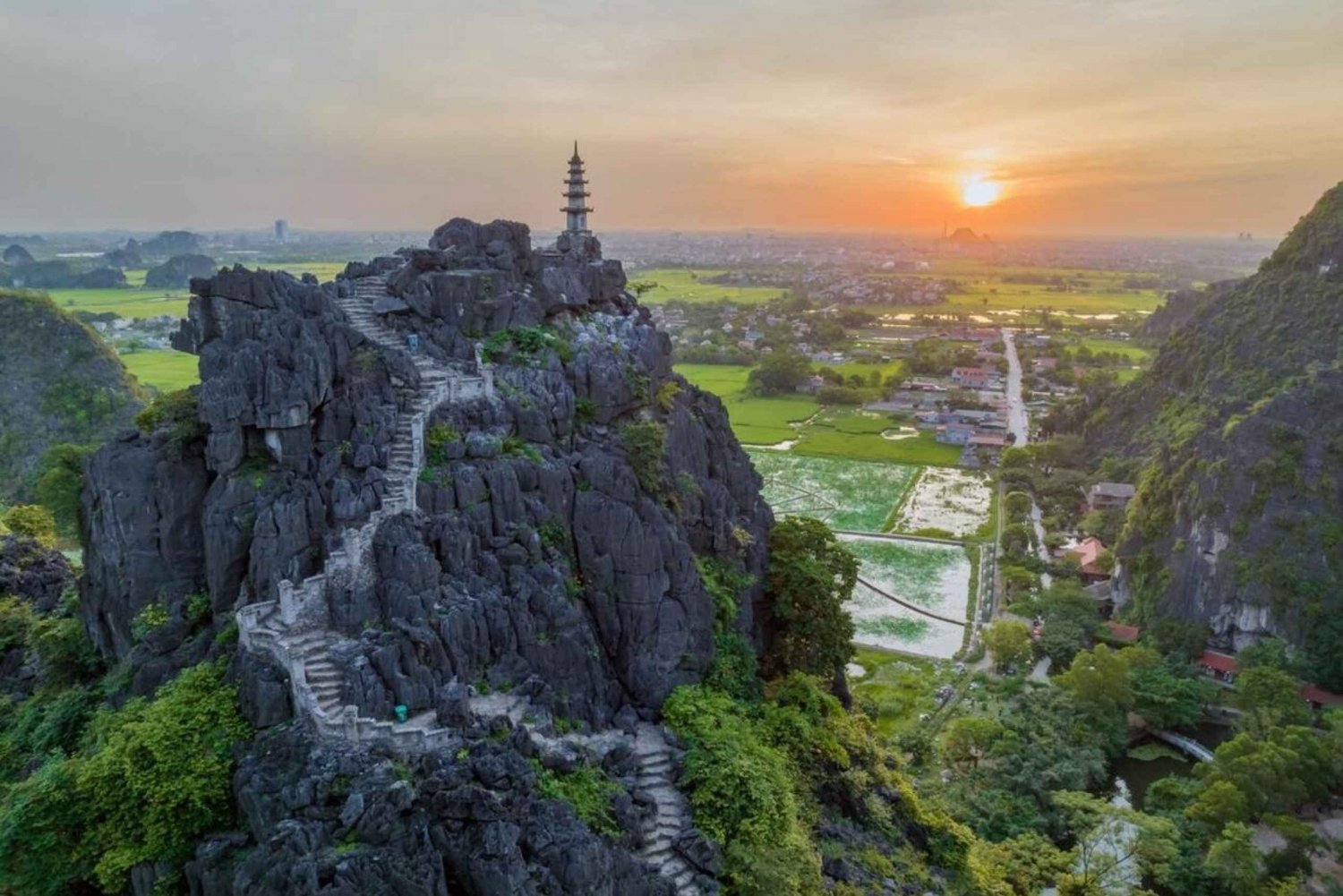 Von Ninh Binh Kleingruppentour : Hoa Lu, Trang An, Mua Höhle