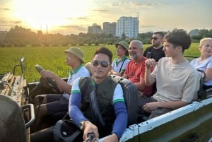 Ninh Binh Sunset Jeep Tour & Hoa Lu Walking Town At Night