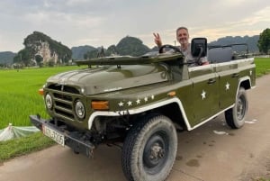 Ninh Binh Sunset Jeep Tour & Hoa Lu Walking Town At Night