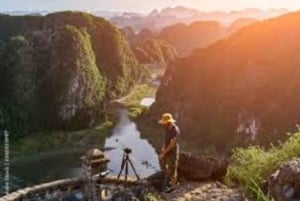 Ninh Binh Sunset Tour och besök i Hoa Lu forntida stad