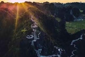 Ninh Binh Sonnenuntergang Tour und Besuch Hoa Lu Antike Stadt