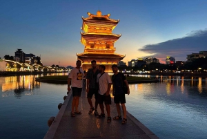 Passeio ao pôr do sol em Ninh Binh e visita à cidade antiga de Hoa Lu