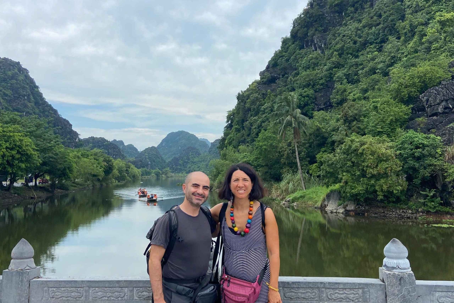 Ninh Binh: Tam Coc Boat Ride, Countryside Bike & Embroidery