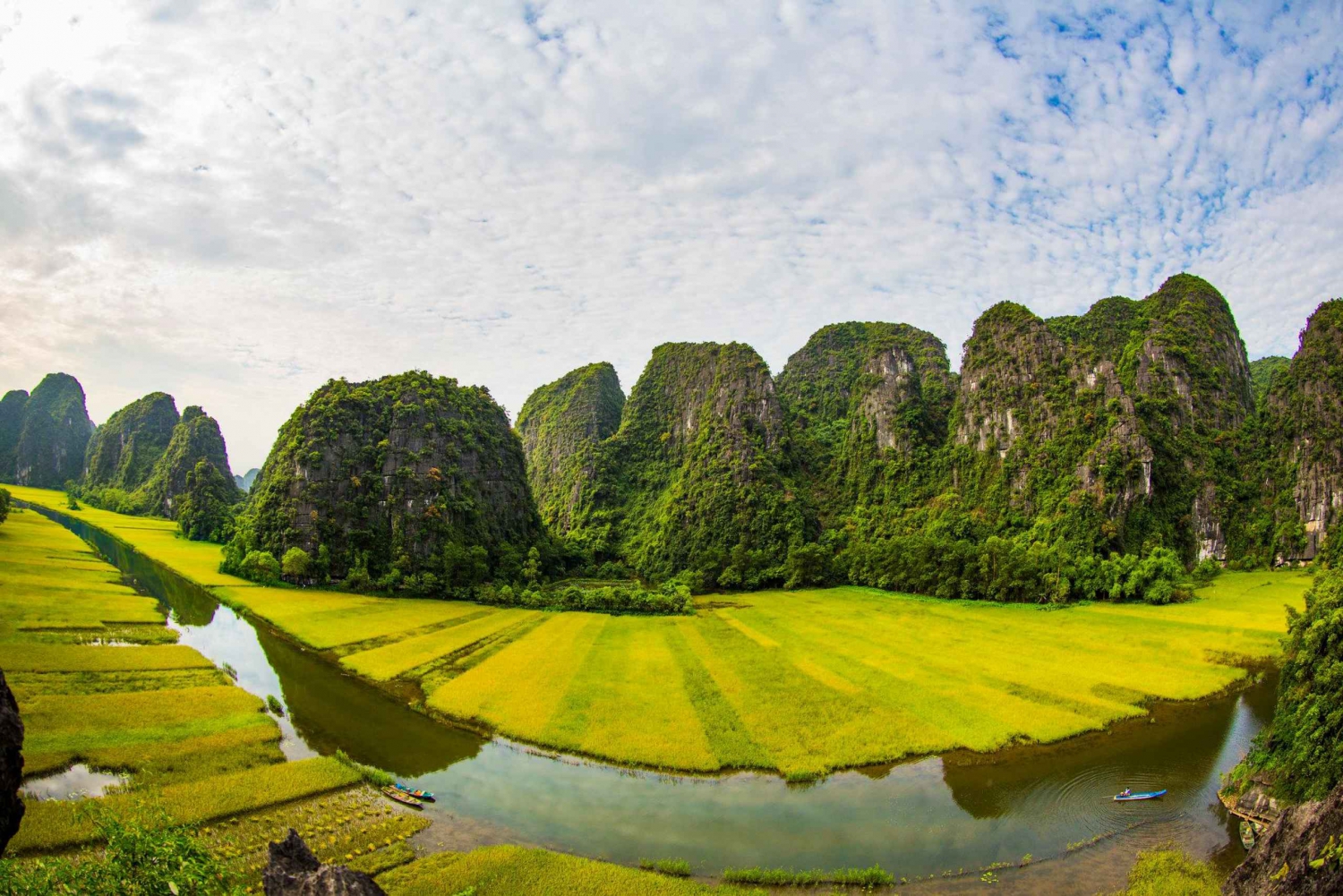 Visite de Ninh Binh : visite d'une jounée jounée bateau Hoa Lu et Tam Coc