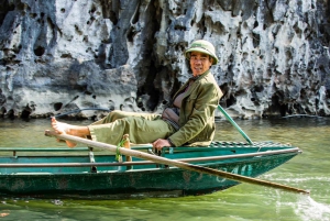 Ninh Binh turné: Dagsutflykt till Hoa Lu och Tam Coc båttur