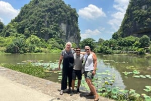 Ninh Binh: Bootsfahrt in Trang An, Bich Dong & Mua-Höhle bei Sonnenuntergang