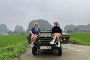 Ninh Binh: Bootsfahrt in Trang An, Bich Dong & Mua-Höhle bei Sonnenuntergang