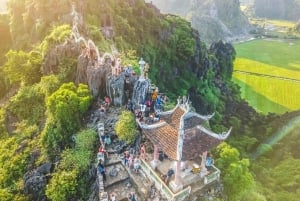 Ninh Binh: Trang Anin venematka, Hoa Lu ja Mua-luolan auringonlasku