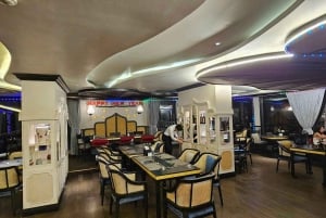 Yöpyminen Halong Bay Luxury 5 tähteä risteily täysi ateriat