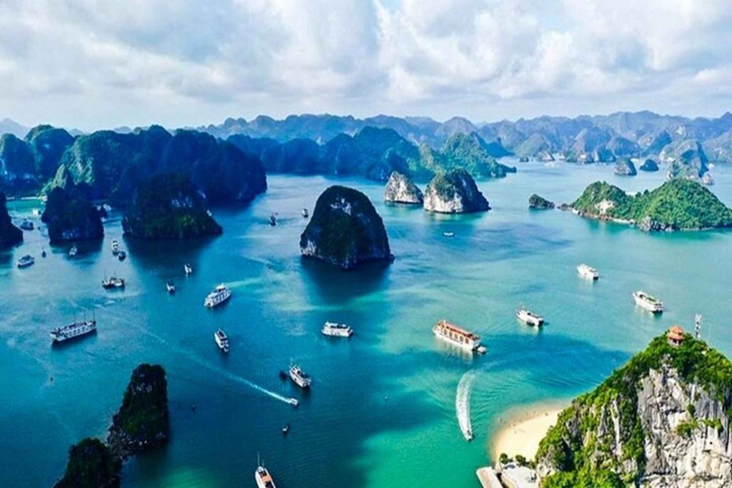 Hanoi: 2-dagers all-inclusive-tur til Ninh Binh og Ha Long-bukten