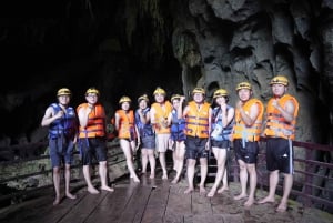 Phong Nha : Exploration en zipline de la grotte sombre et de la grotte du paradis