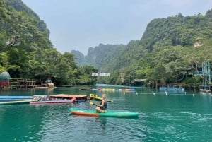 Phong Nha : Exploration en zipline de la grotte sombre et de la grotte du paradis