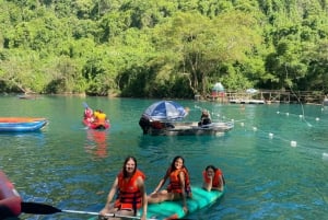 Phong Nha : Exploration en zipline de la grotte sombre et de la grotte du paradis