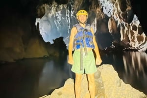 Phong Nha : Exploration en zipline de la grotte sombre et de la grotte du paradis