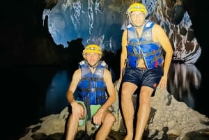 Phong Nha : Exploration en zipline de la grotte sombre et de la grotte du paradis