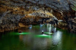 Aventura de um dia inteiro na Gruta do Paraíso e na Gruta de Phong Nha