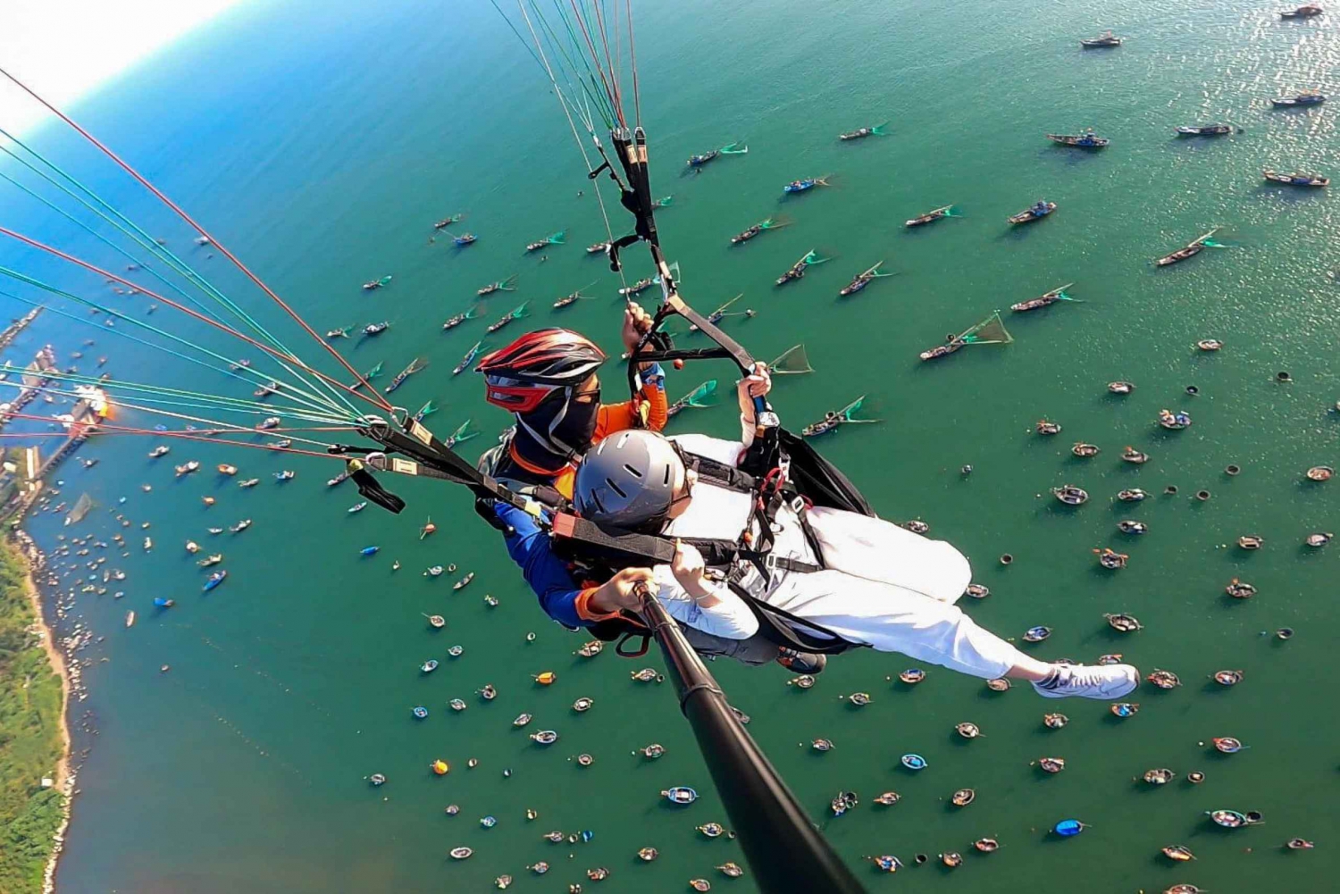 Paragliding and seeing Da Nang from above is wonderful