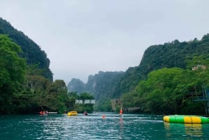 Phong Nha: Grotverkenning en Zipline Donkere Grot Tour