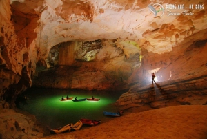 Phong Nha: Paddla kajak 4 500 m i Phong Nha-grottan