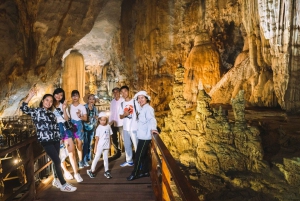 Phong Nha & Paradise Cave 1 päivän retki Dong Hoi/Phong Nha -luolasta