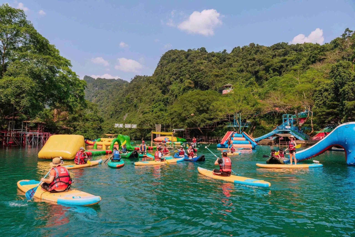 Phong Nha: aventura en tirolina por las cuevas del Paraíso y Oscura