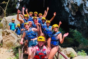 Phong Nha: aventura en tirolina por las cuevas del Paraíso y Oscura