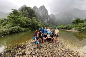 Phong Nha: Ruc Mon Höhlenabenteuer – 1-tägige Wanderung