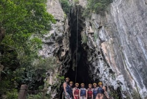 Phong Nha : Exploration en zipline de la grotte sombre et de la grotte du paradis