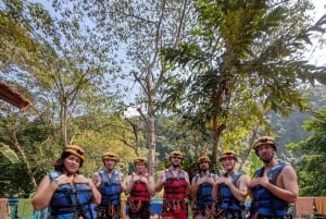 Phong Nha : Exploration en zipline de la grotte sombre et de la grotte du paradis