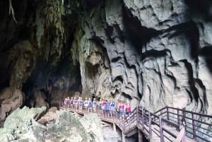 Phong Nha : Exploration en zipline de la grotte sombre et de la grotte du paradis