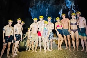 Phong Nha : Exploration en zipline de la grotte sombre et de la grotte du paradis