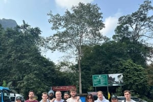 Phong Nha : Exploration en zipline de la grotte sombre et de la grotte du paradis