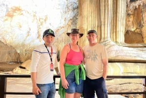 Phong Nha : Exploration en zipline de la grotte sombre et de la grotte du paradis