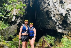 Phong Nha : Exploration en zipline de la grotte sombre et de la grotte du paradis