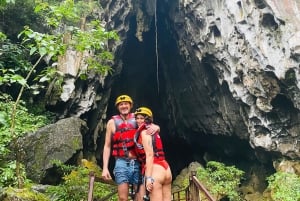 Phong Nha : Exploration en zipline de la grotte sombre et de la grotte du paradis