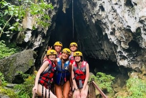 Phong Nha : Exploration en zipline de la grotte sombre et de la grotte du paradis