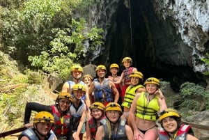 Phong Nha : Exploration en zipline de la grotte sombre et de la grotte du paradis