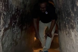 Landutflykt till Saigon City Cu Chi-tunnlarna från Phu My hamn