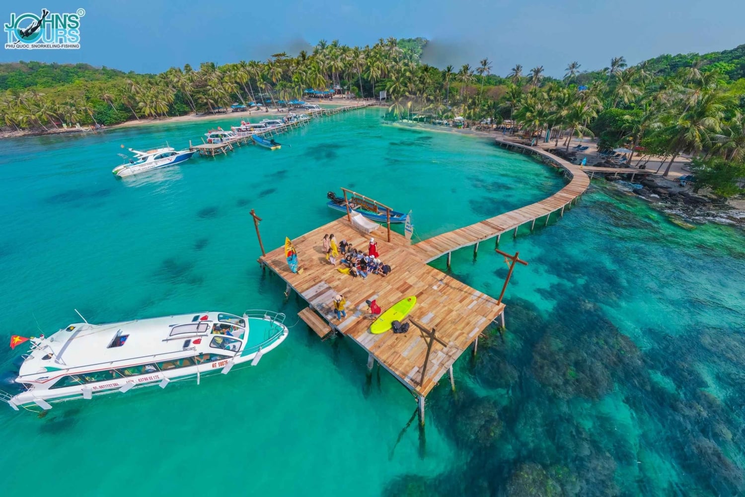 Phu Quoc: 3 Island Tour by Boat with Guide