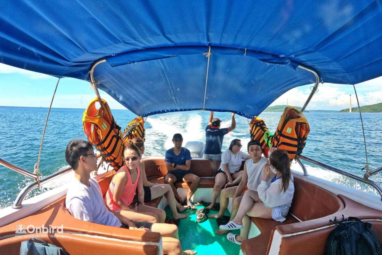 Phú Quốc : excursion en hors-bord, snorkeling sur 4 îles et 2 récifs