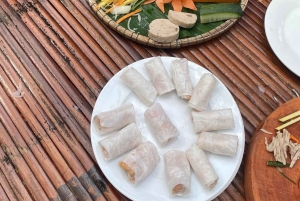 Tour privado de comida callejera y baile en un bar en la isla de Phu Quoc