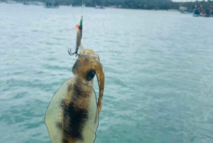 Phu Quoc: Blækspruttefisketur med udsigt til solnedgang og middag