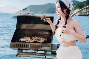 Phu Quoc: cruzeiro ao pôr do sol com churrasco e mergulho com snorkel