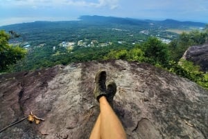 フーコック島：ティエンソンピーク トレッキング、トラン ストリーム、昼食