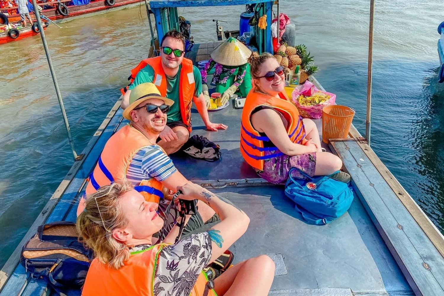 Visite privée du marché flottant de Cai Rang et du tour en bateau de My Tho 1 journée