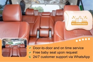 Prywatny samochód: z Mui Ne do lotniska Ho Chi Minh (SGN) / HCMC