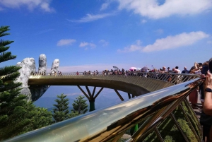 Private Car To Golden Bridge and Back from Da nang/Hoi An
