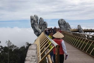Private Car To Golden Bridge and Back from Da nang/Hoi An