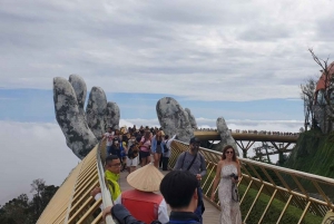 Private Car To Golden Bridge and Back from Da nang/Hoi An